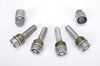 Felgenschlossatz - Silber - für 15mm VA + 18mm HA Distanzen