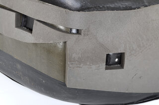 Wheel-housing liner rear right