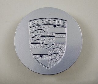 Hub cap silver metallic