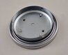 Hub cap silver metallic
