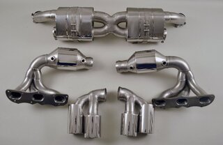 Sport Exhaust System 991.1 C2 / C4 - 3.4 L - Brombacher Edition - 200 Cell Cats