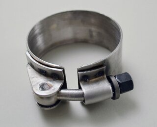 Collier inox  Ø 63,5mm