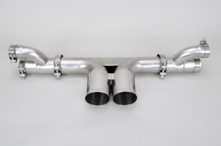 Bypass " Brombacher " du silencieux central pour 997 GT3 (racing) 90 mm