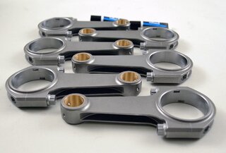 Carrillo Connecting Rod Set 996 TT + GT2  / 997 TT + GT2 + GT3 - Short - 23mm Wrist-Pin