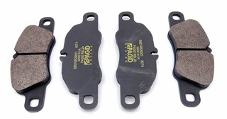 Racing Brake Pad Set - PAGID - RSL 29 - YELLOW - 8074 RSL29 - 18.5mm