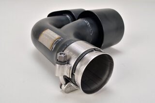 Exhaust Tips 997.2 TT "Brombacher" (4 x 90/100mm) black ceramic coated