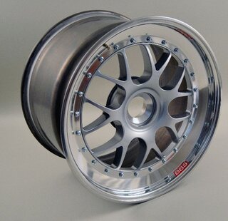 Rim BBS Motorsport  9x19 ET42,9 forged alucenter silver for center look 11,1 Kg