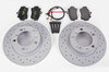 Brake service kit front 986 Sport ( drilled discs)