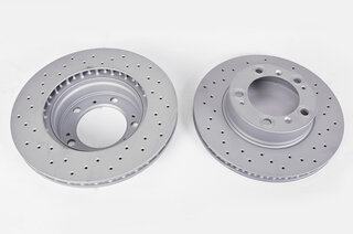 Brake service kit front 986 Sport ( drilled discs)