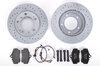 Brake service kit rear 986 ( drilled discs)
