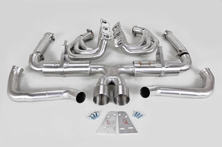 Race Exhaust System 987.2 Cayman - Catalytic Bypass - Dual 3.5" (90 mm) Tips