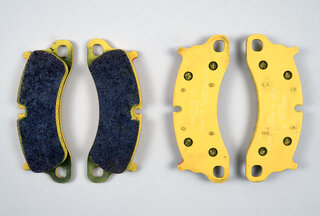 Racing Brake Pad Set - PAGID - RSL - YELLOW - FRONT - 4922 RSL29 - 17.2 mm