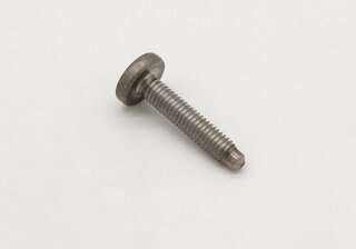 Linsenschraube Aluminium M6 x 30