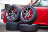 Radsatz BBS (8+10x18) SR Himalaya-grau matt mit Michelin Pilot Sport Reifen