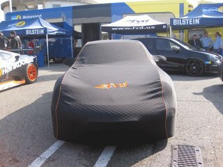 Brombacher Exclusive Cover , white,white stiching, front logo coloured, side black 25 Years, rear sp