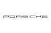 Logo *Porsche* galvano silver