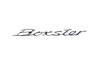 Logo *Boxster* galvano silver