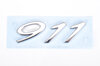 Schriftzug "911" klein Verchromt