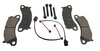 Brake service kit  front (no Discs!) 991.1S / GTS ( I009) steel brake ( -I450)