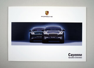 Carnet d'entretien Cayenne en français