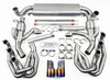 Titan Abgasanlage "Brombacher" 964 , 100Zeller, 2x Endrohr oval 90mm  Export
