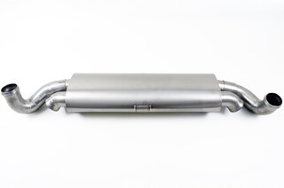 Titan Abgasanlage "Brombacher" 964 , 100Zeller, 2x Endrohr oval 90mm  Export