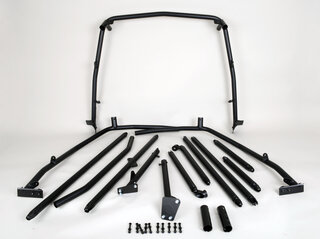 Heigo Roll Cage 993 Coupe - Without Sunroof - Steel - Weld-In - X Diagonal + Tunnel + Door + Dash