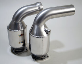 Sport Catalytic Set 991.1 Turbo / Turbo S - 200 Cell HJS HD - Brombacher Edition - FVD Muffler