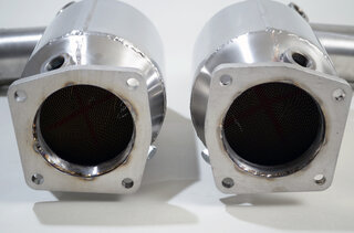 Sport Catalytic Set 991.1 Turbo / Turbo S - 200 Cell HJS HD - Brombacher Edition - FVD Muffler