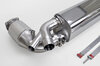 Echappement sport "Brombacher" 991 turbo avec cata. 200 cellules HD (version export)