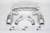 Echappement sport "Brombacher" 991 turbo avec cata. 200 cellules HD (version export)