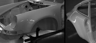 Widebody Conversion Fender Flare Set 911 F Model - ST 2.3 L / ST 2.5 L Reproduction - Steel