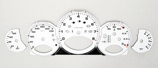 Fonds compteurs blanc 997-2  PDK en km/h
