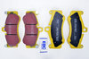 Racing Brake Pad Set - EBC - Yellowstuff 997GT3, Turbo-  Front - Street Legal