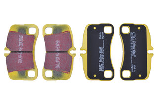 Racing Brake Pad Set - EBC - Yellowstuff 997GT3, Turbo - rear - Street Legal