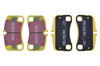 Racing Brake Pad Set - EBC - Yellowstuff 997GT3, Turbo - rear - Street Legal