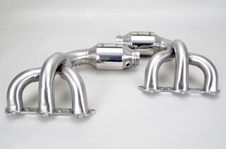 Sport Header Set  991.1 / 991.2 GT3 / RS - Brombacher Edition - 200 Cell HJS Tri-Metallic Cats