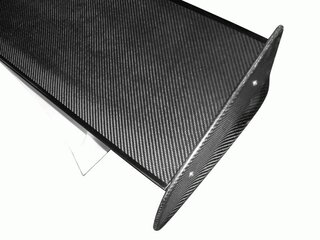 Rear Spoiler Carbon 996 GT3 RS Look 2004, incl. decklid,not adj.wing+side plates varn.carbon design