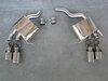 Sport Muffler "Brombacher" Macan (95B) Turbo, with valves & tips (Sound Version)