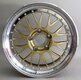 Rim BBS E88 Motorsport 10,5x18 ET 21 - ALU center forged and CNC machined - Gold