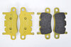 Racing Brake Pad Set - PAGID - RSL1 - YELLOW - REAR - Steel Brakes - 17 mm