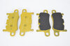 Racing Brake Pad Set - PAGID - RSL1 - YELLOW - REAR - Steel Brakes - 17 mm