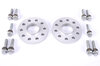 Spacer Set Macan - 15 mm - Silver - Hub Centric - Sold as a Pair