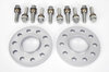 Spacer Set Macan - 12 mm - Silver - Hub Centric - Sold as a Pair