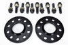 Spacer Set Macan - 10 mm - Black - Hub Centric - Sold as a Pair