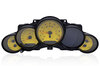 Instrument Face Set 991.1 GT3 - Racing Yellow - PDK - MPH - With Logo