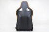 Sportster CS Recaro  leather brown nature/Alcantara anthracite, Seat with Heating, left - Driverseat