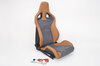 Sportster CS Recaro leather brown nature/Alcantara anthr., Seat with seatheating, right/Passenger