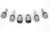 Felgenschlossatz - Silber - für 11mm VA + 23mm HA Distanzen