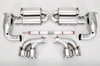Competition Exhaust System 997.2 Turbo /Turbo S - Brombacher Edition - Stainless - Catalytic Bypass